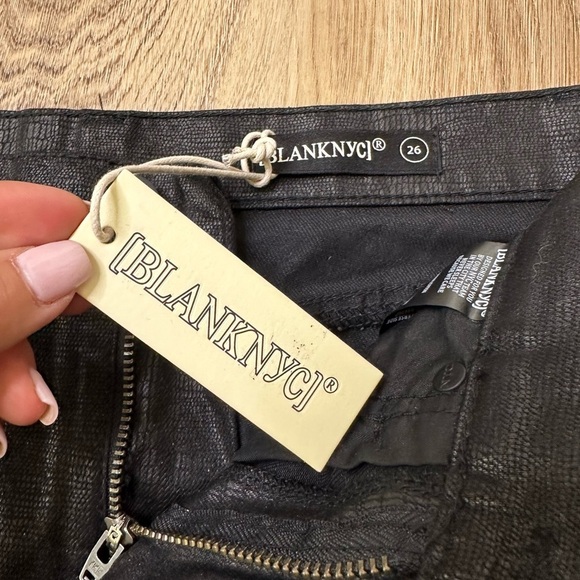 NWT Blank NYC Black Miniskirt size 26 - Picture 5 of 9